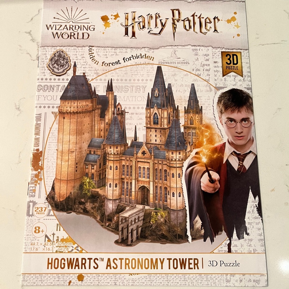 Harry Potter Hogwarts Astronomy Tower 3D Puzzle